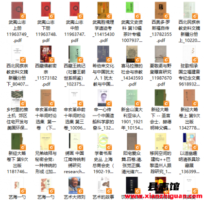 一些稀缺和绝版书籍（六）PDF电子版-Ebook.cx 文史文献学习资料代寻网- 第3张图片